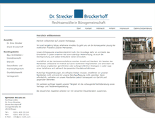 Tablet Screenshot of pro-recht.com